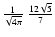 $\frac{1}{\sqrt{4\pi}}~\frac{12\sqrt{5}}{7}$