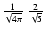 $\frac{1}{\sqrt{4\pi}}~\frac{2}{\sqrt{5}}$