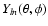 $Y_{l{n}}(\theta,\phi)$