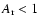 $A_{\rm r}<1$