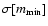 $\sigma[m_{\rm min}]$
