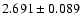 $2.691\pm 0.089$