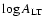 $\log A_{\rm LT}$