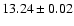$13.24 \pm 0.02$