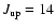 $J_{\rm up}=14$