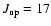$J_{\rm up}=17$
