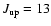 $J _{\rm up}=13$