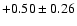 $+0.50\pm0.26$