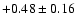 $+0.48\pm0.16$