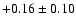 $+0.16\pm0.10$