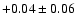 $+0.04\pm0.06$