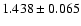 $1.438\pm0.065$