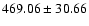 $469.06\pm30.66$