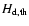 $H_{\rm d,th}$