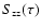 ${S}_{\rm {zz}}(\tau)$