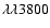 $\lambda\lambda3800$