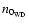 $n_{0_{\rm WD}}$