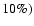 $10\%)$