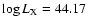 $\log L_{\rm X}=44.17$