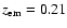 $\emph{z}_{\rm em}=0.21$