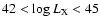 $42<\log L_{\rm X}<45$