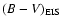 $(B-V)_{\rm EIS}$