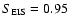 $S_{\rm EIS}= 0.95$