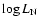 $\log L_{\rm N}$