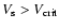 $V_{\rm s} > V_{\rm crit}$