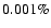 $0.001\%$