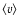 $\langle v\rangle$