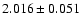 $2.016\pm0.051$