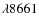 $\lambda8661$