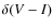 $\delta (V-I)$