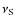 $\nu_{\rm S}$