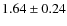 $1.64 \pm 0.24$