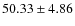 $50.33 \pm 4.86$