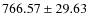 $766.57 \pm 29.63$