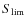 $S_{\lim}$