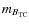 $m_{B_{\rm TC}}$