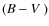 $\mbox{($B-V$ )}$