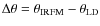 $\Delta \theta=\theta_{\rm
IRFM}-\theta_{\rm LD}$