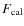 $F_{\rm cal}$