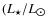 $(L_{\star}/L_{\hbox{$\odot$ }}$