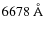 $6678~\AA$