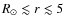 $R_\odot\lesssim r\lesssim 5$