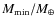 $M_{\rm min}/M_{\oplus}$