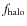 $f_{\rm halo}$
