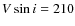 $V\sin i=210$