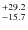 $^{\rm +29.2}_{-15.7}$